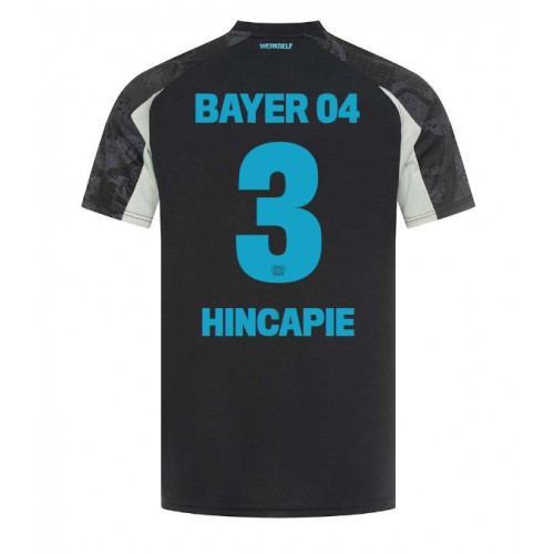 Fotbalové Dres Bayer Leverkusen Piero Hincapie #3 Alternativní 2024-25 Krátký Rukáv